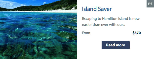 Hamilton Island - Island Saver