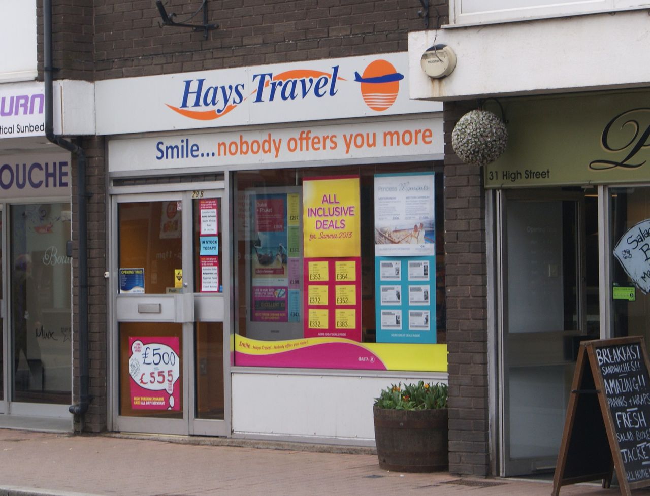 hays travel hill street centre middlesbrough