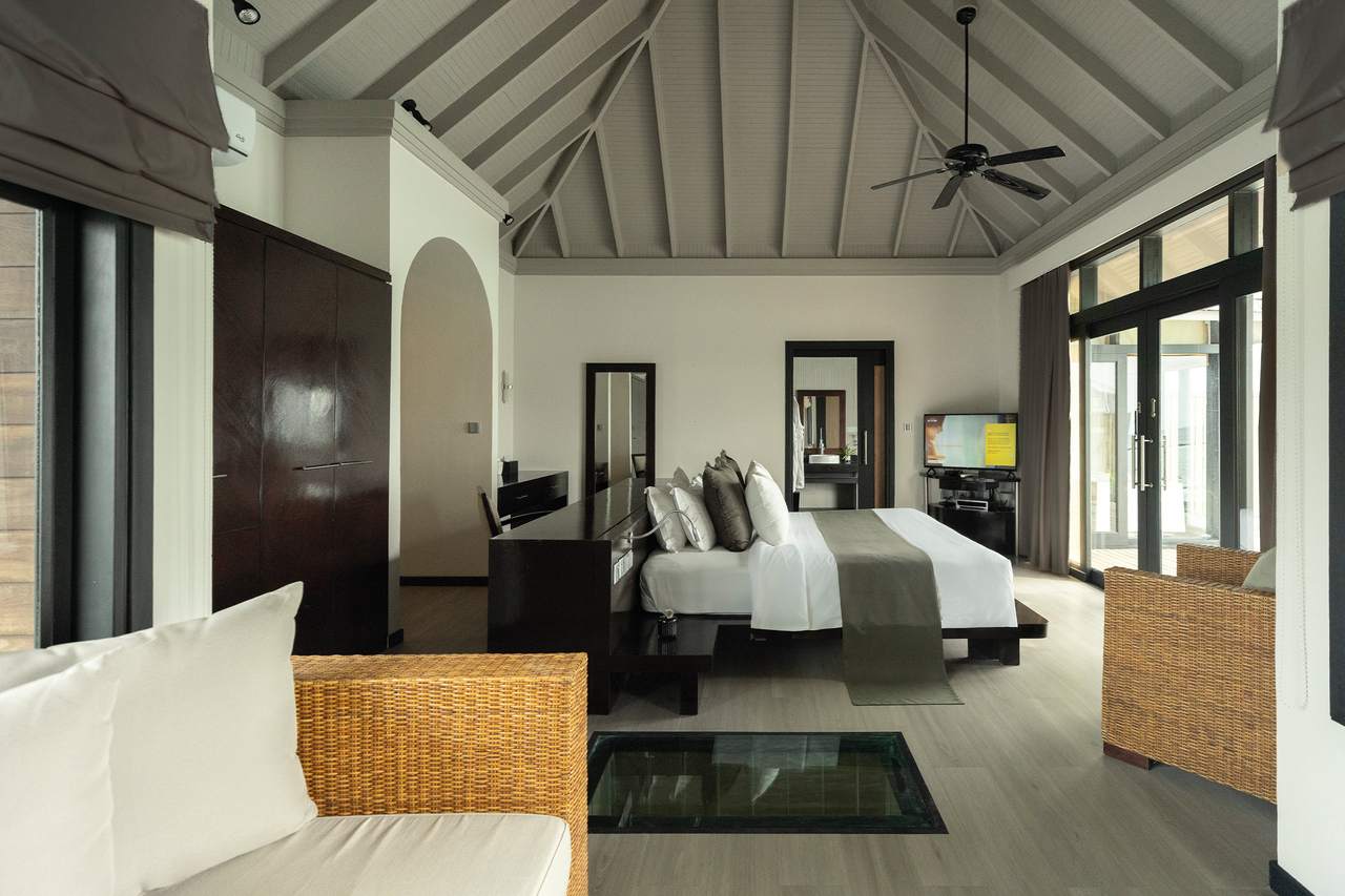 Horizon Water Villa with Pool Interior, The Maldives