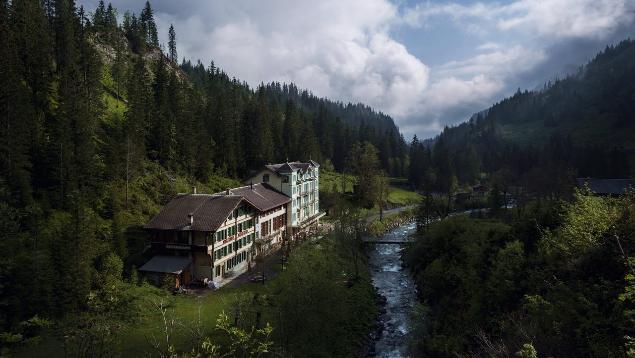 Hotel Rosenlaui, Bernese Oberland, Switzerland