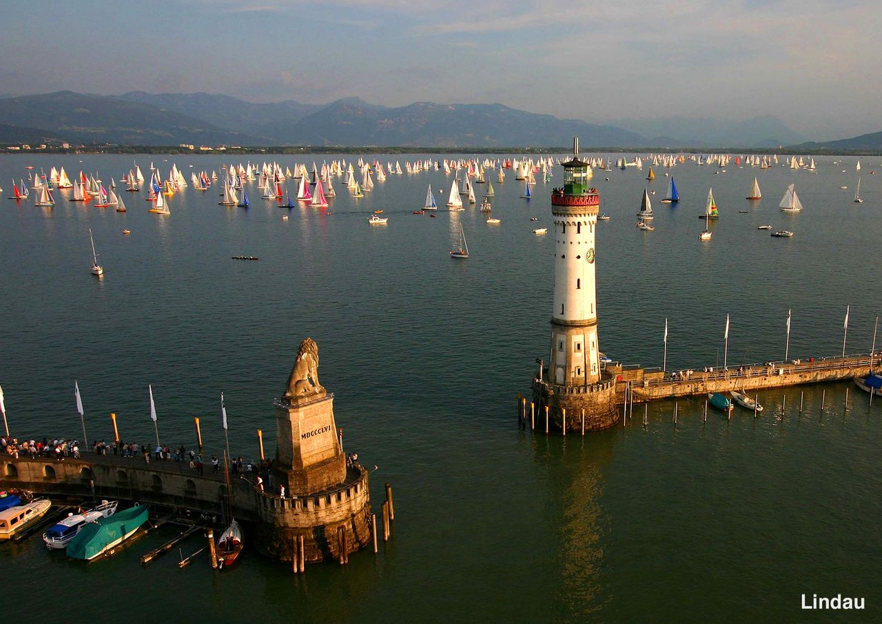 Water sports on Lake Constance
