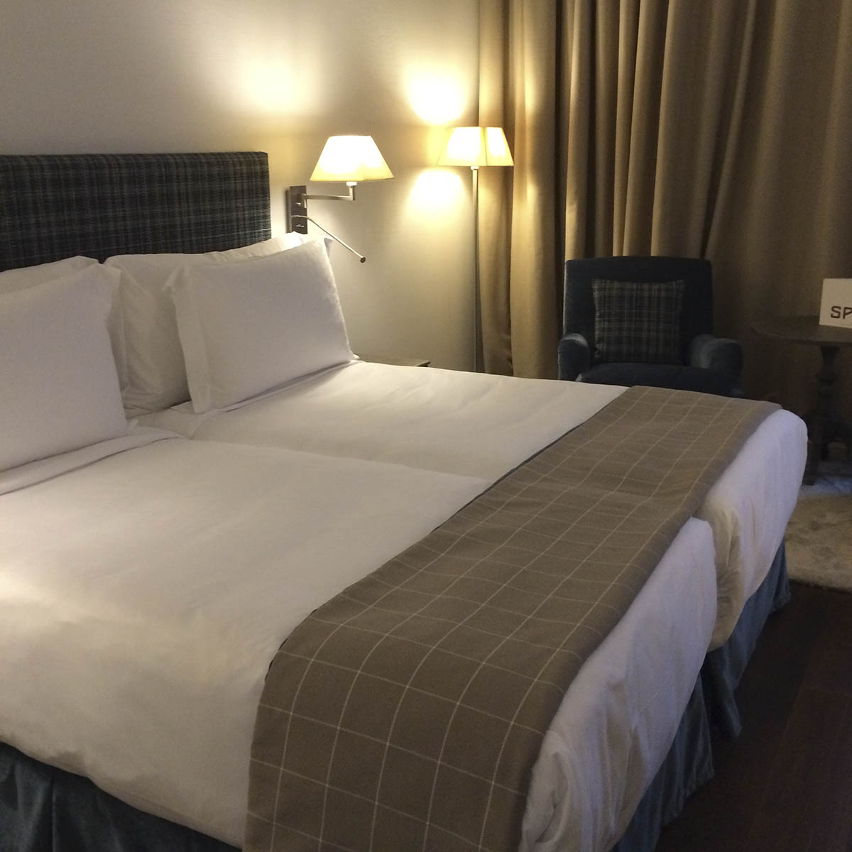 URSO Hotel, Madrid: twin bedroom