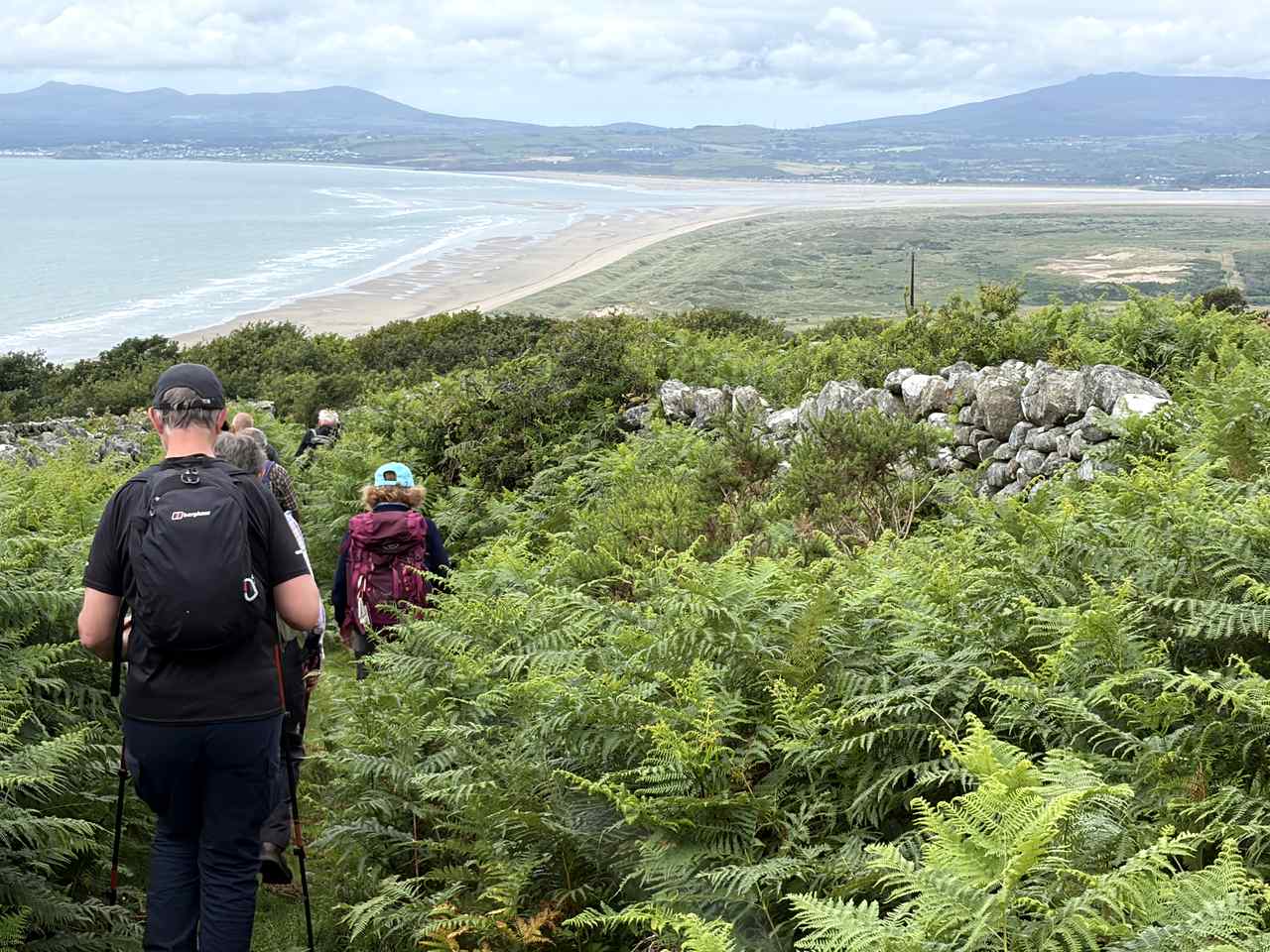 Southern approach to Harlech
