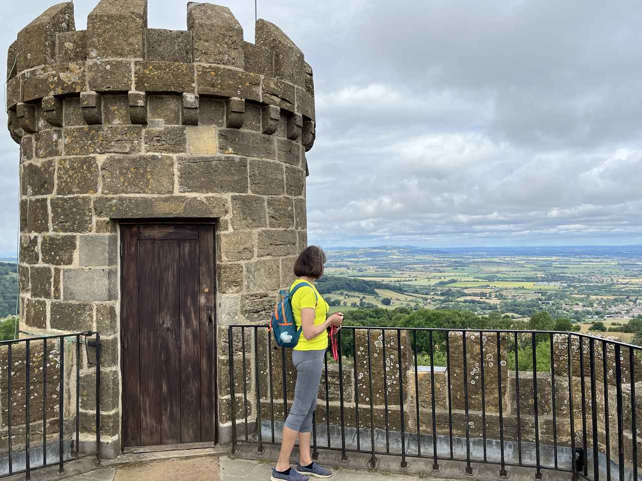 Roof terrace, Broadway Tower