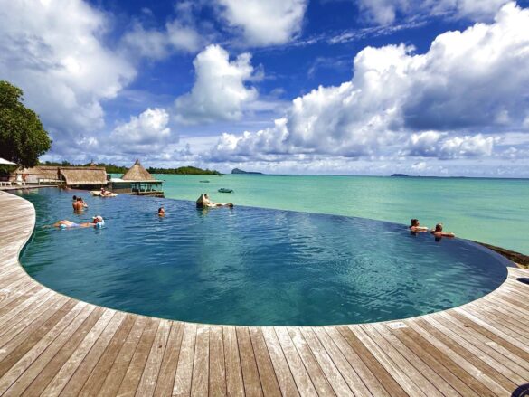 Infinity pool Veranda Paul et Virginie