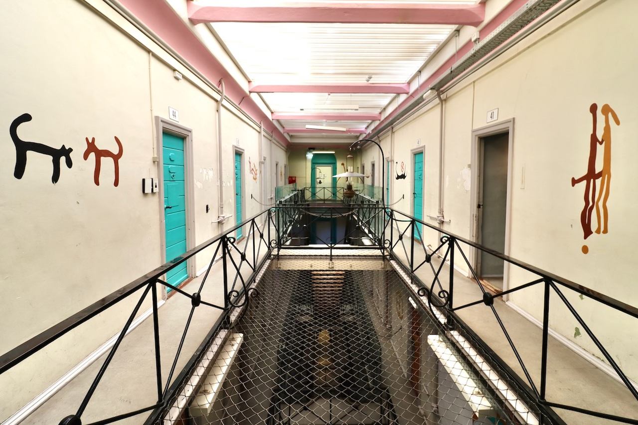 Inside Fængslet, the Old Horsens State Prison in Kystlandet, Denmark