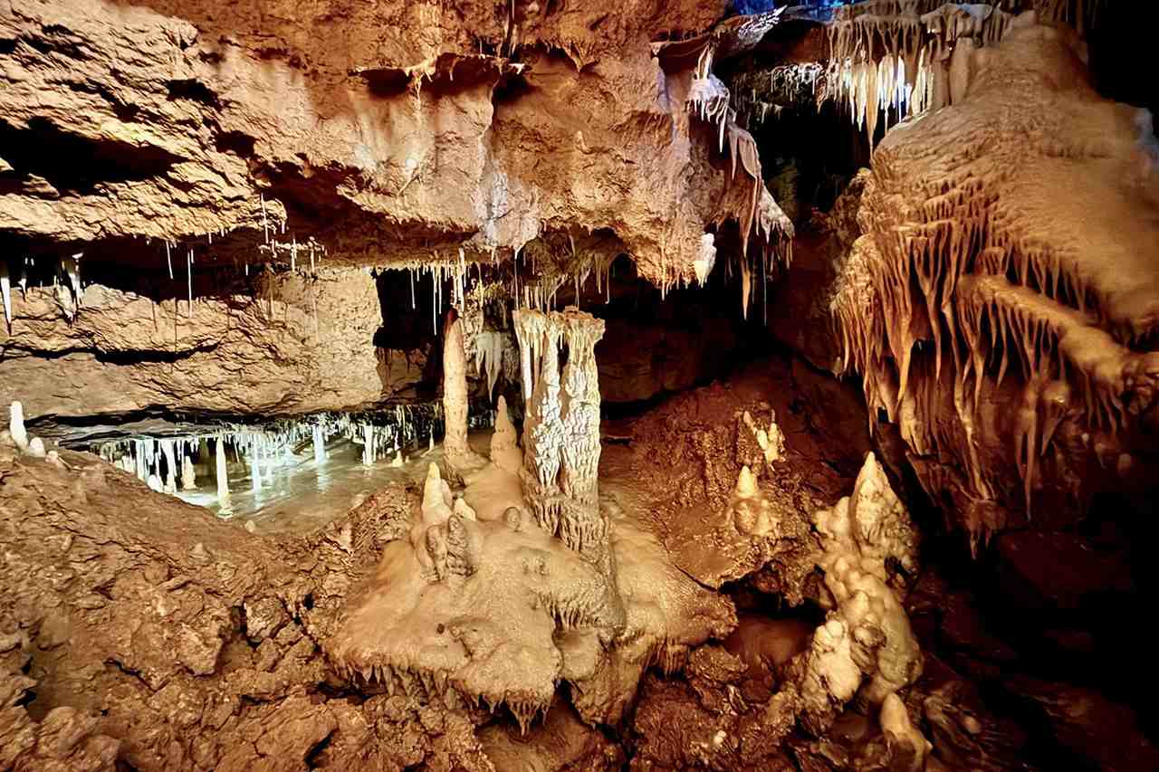 Inside the Cave of Tourtoirac in the Dordogne