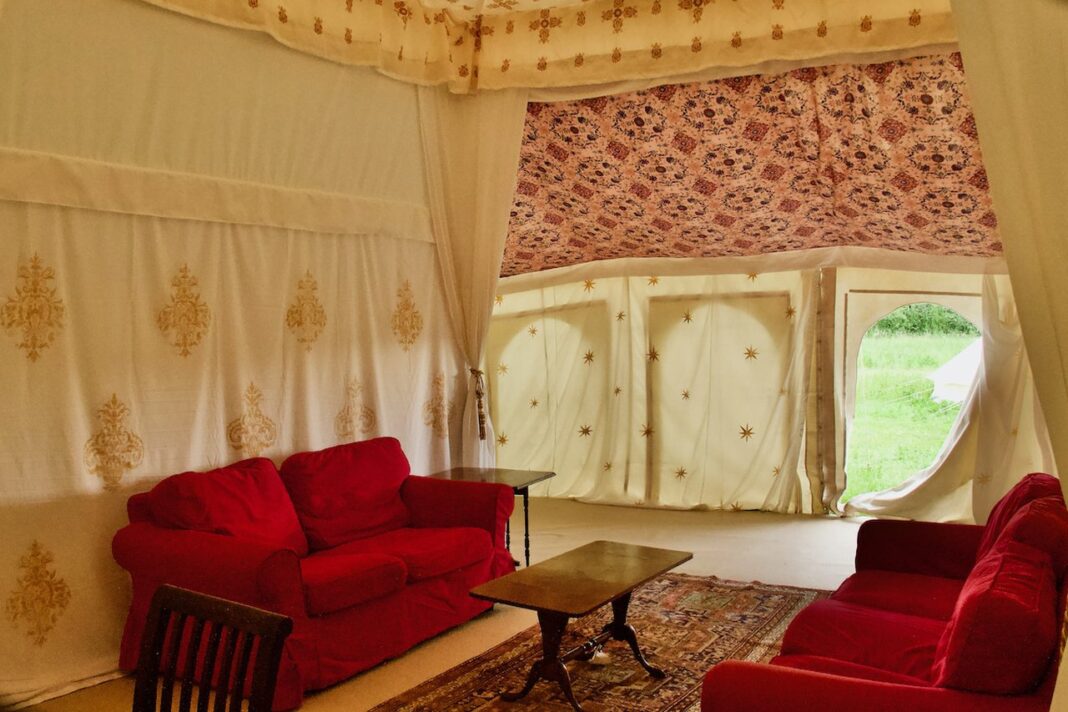 Glamping Review Pop Up Campsite, Somerset