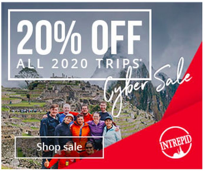 Intrepid 20% off Intrepid 20% off