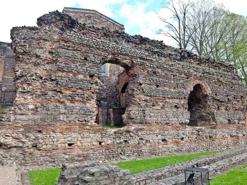Jewry Wall Roman Baths Ruins
