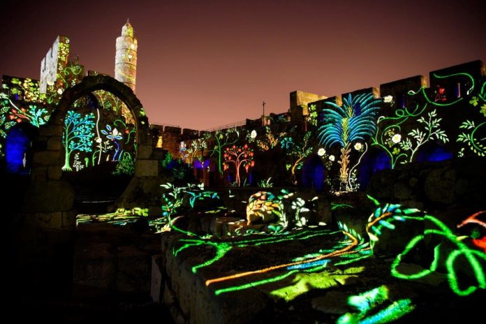 King David experience at Tower of David Museum Jerusalem King David experience at Tower of David Museum Jerusalem