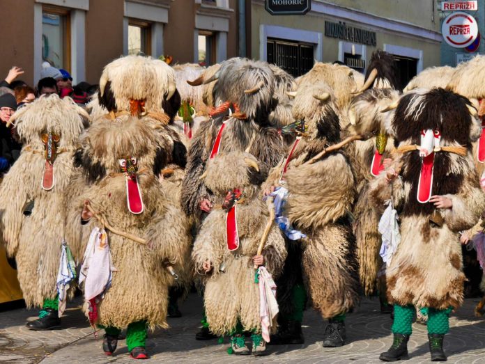Kurentovanje - Kurents with Horns Kurentovanje - Kurents with Horns