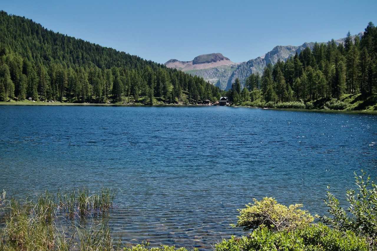 Lago Malghette near Madonna di Campiglio in Italy