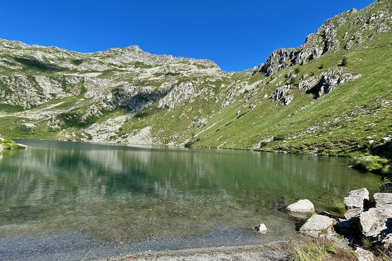 Lake Ritorto in Madonna di Campiglio, Italy