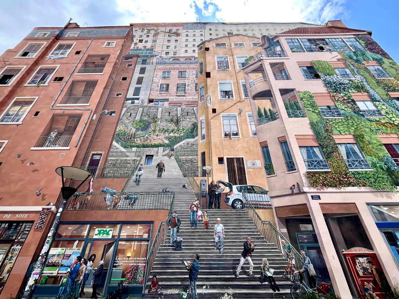 Le Mur des Canuts, Lyon