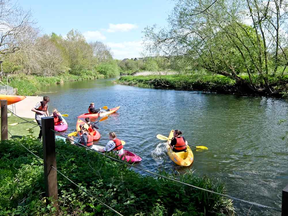 Leicester Outdoor Pursuits Centre Kayaks