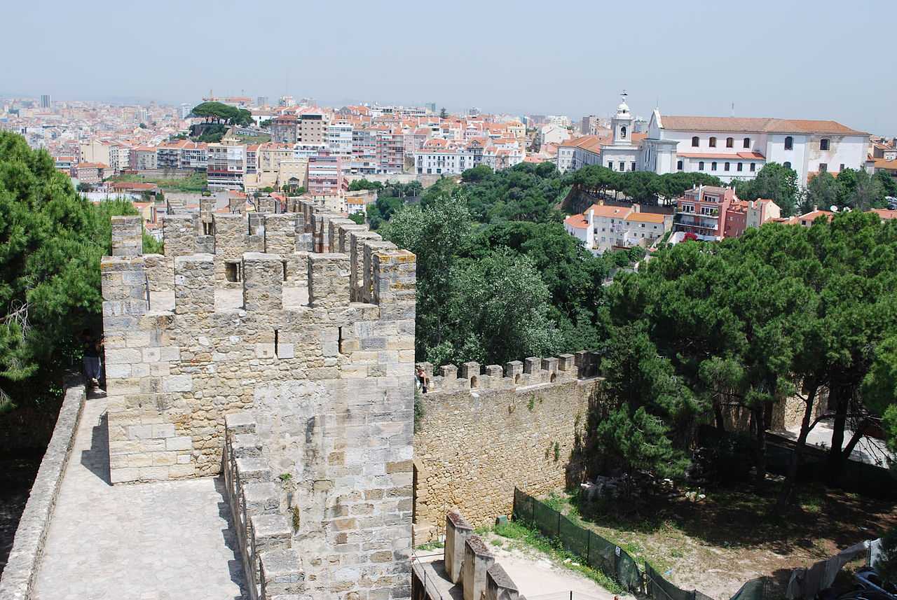 View of Lisbon from Castelo de Sao Jorge