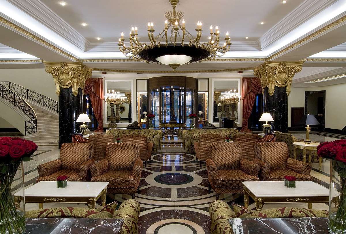 Lobby Lounge at Ritz Carlton, Moscow Lobby Lounge at Ritz Carlton, Moscow