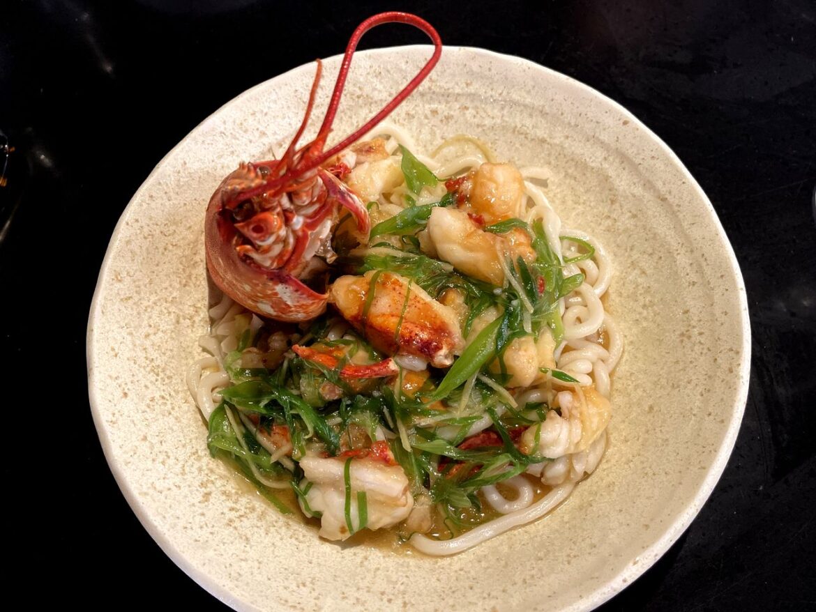 Lobster noodles