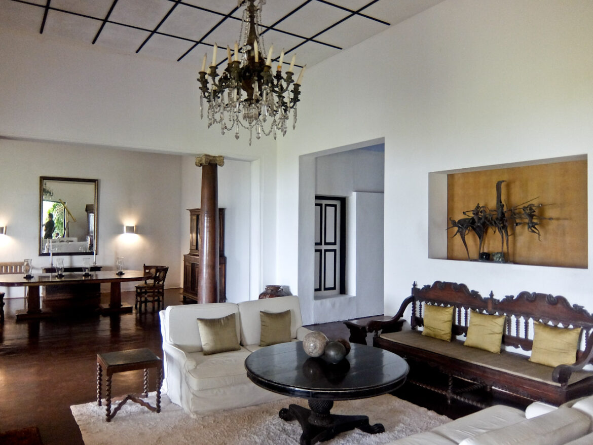 Lunuganga Estate Interior