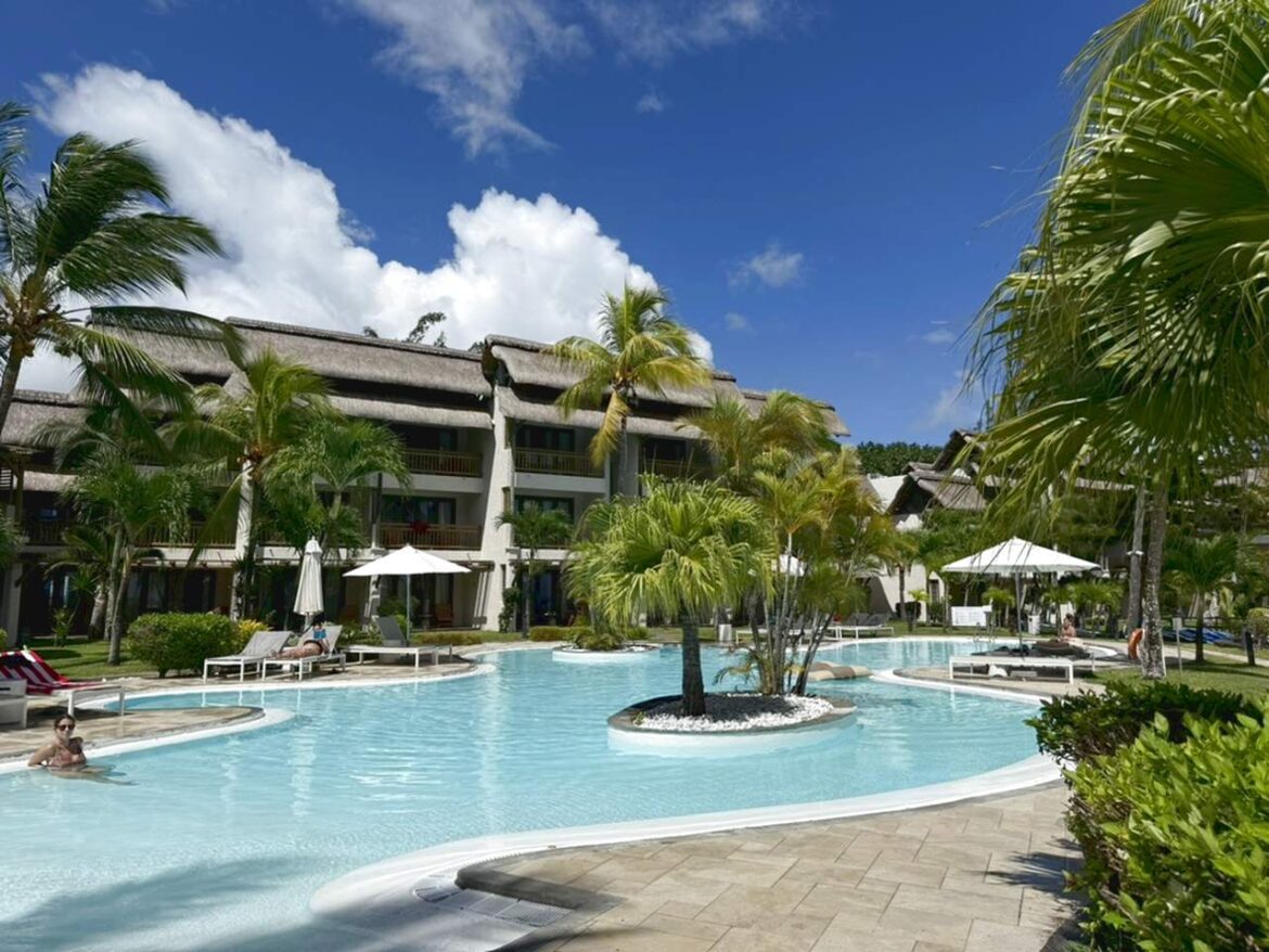 Main pool at Veranda Paul et Virginie, Mauritius