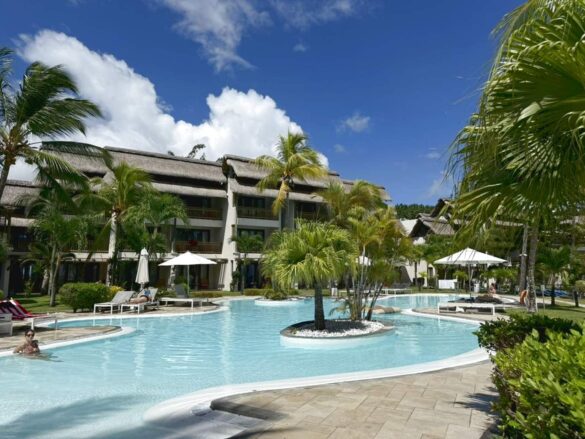 Main pool at Veranda Paul et Virginie, Mauritius