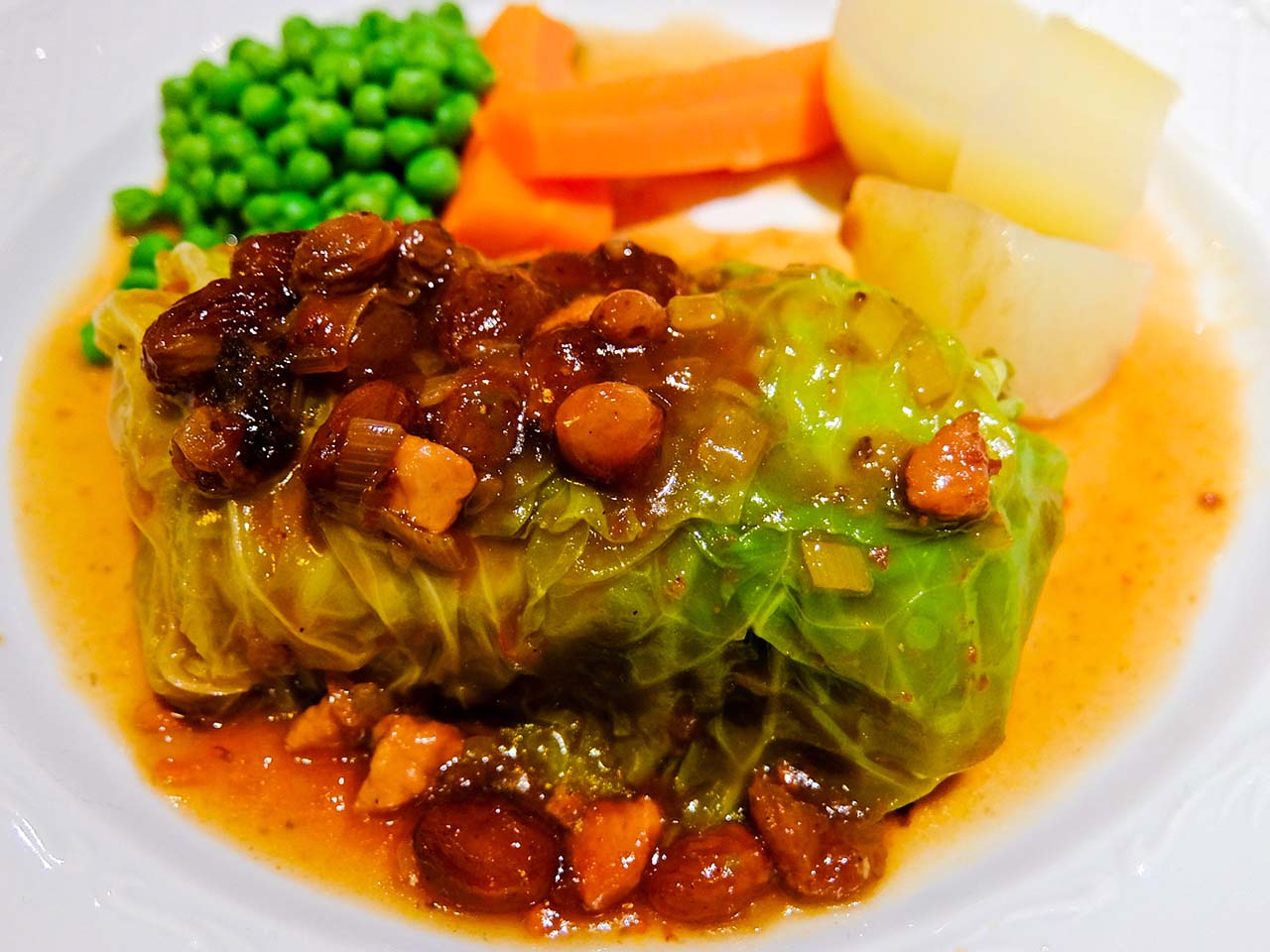 Mallorca Food - Pork wrapped in cabbage