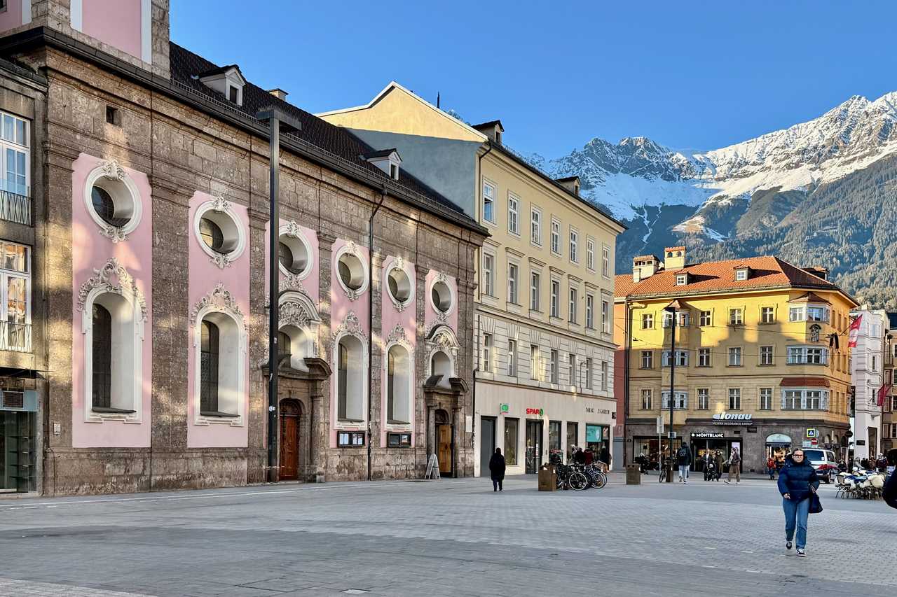 Maria Theresien Straße in Innsbruck