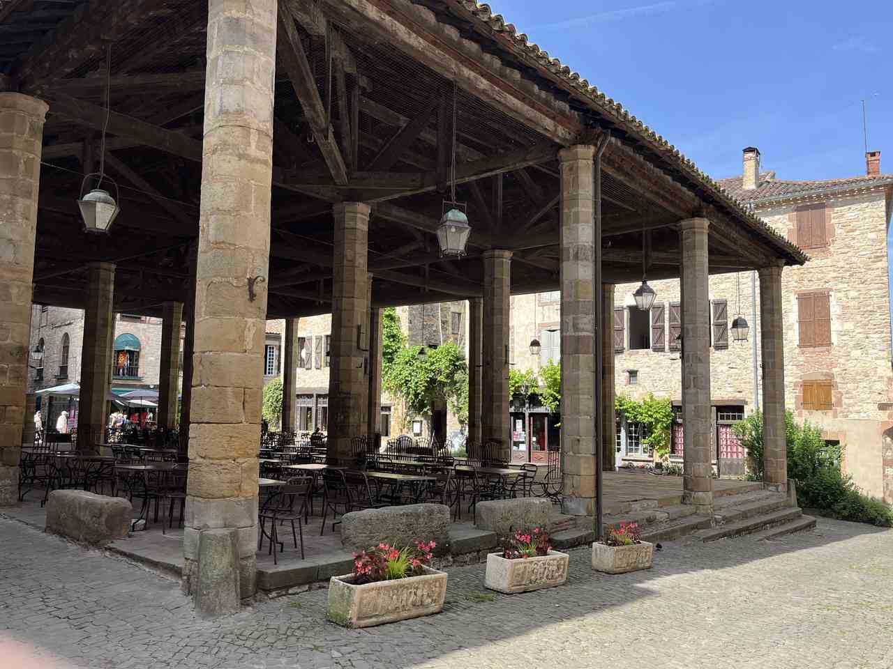 Market place, Cordes-sur-Ciel