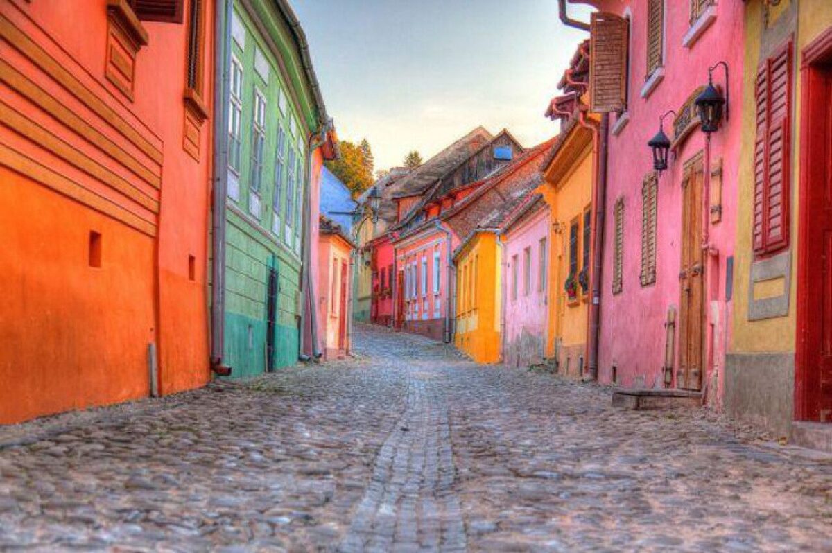 Medieval town of Sighisoara, Romania