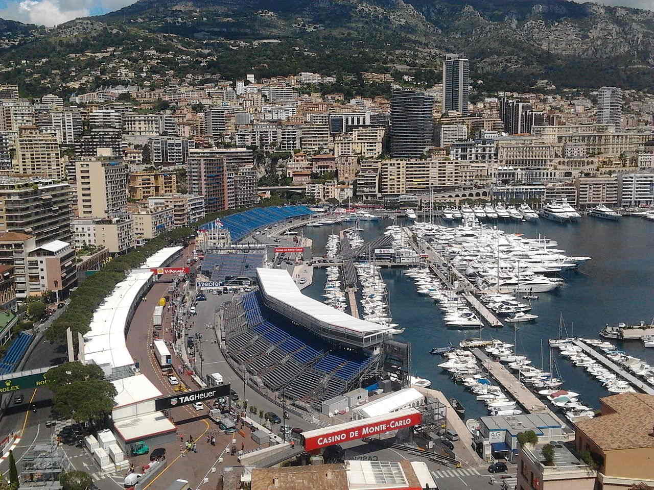 Monaco Grand Prix harbour