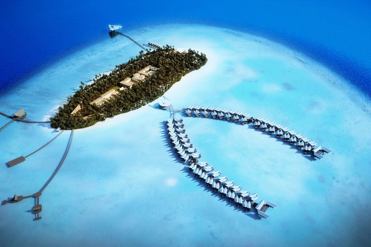 Movenpick Resort & Spa Kuredhivaru Maldives - Aerial