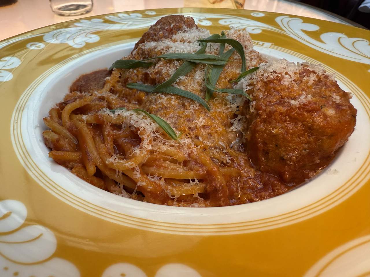 Spicy 'Nduja Meatballs at Carlotta restaurant