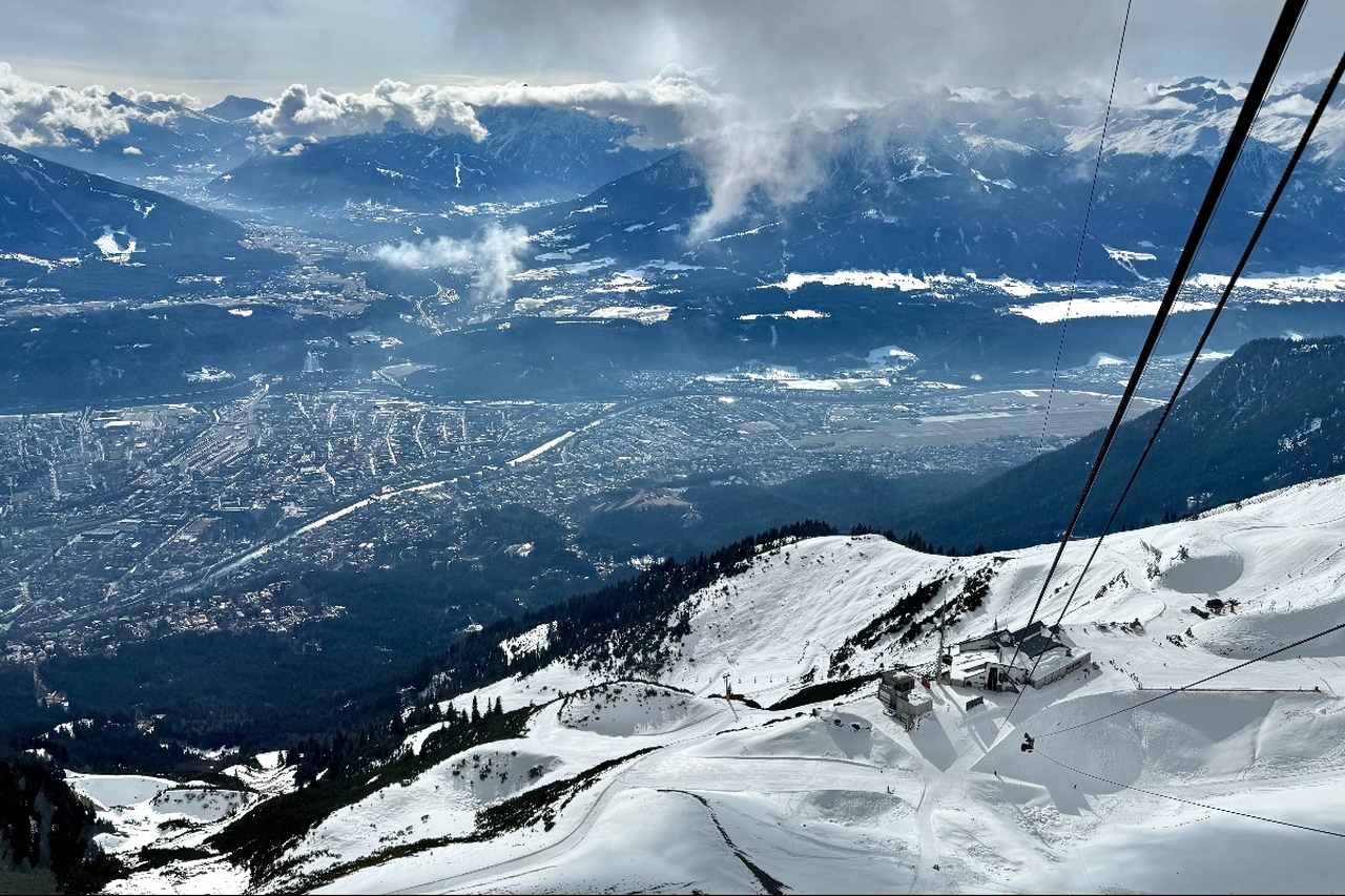 Nordkette Ski Area above Innsbruck