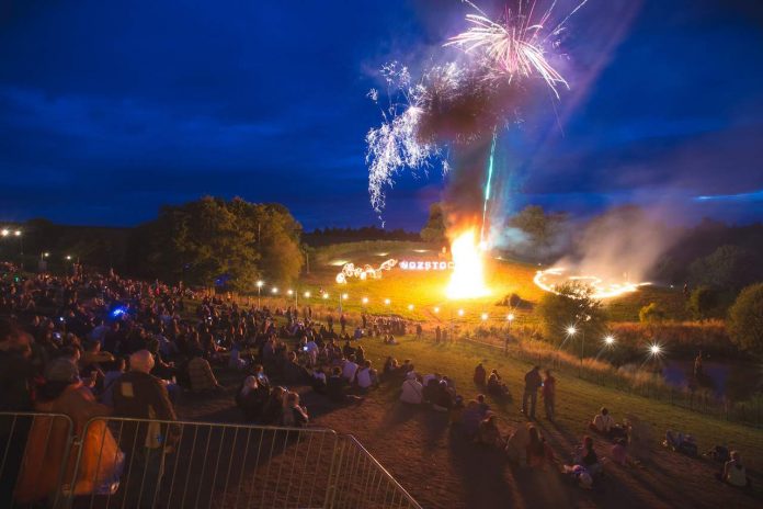 Nozstock night time closing show Nozstock night time closing show