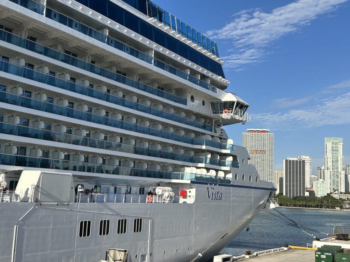 Oceania Vista in the Miami sun Oceania Vista