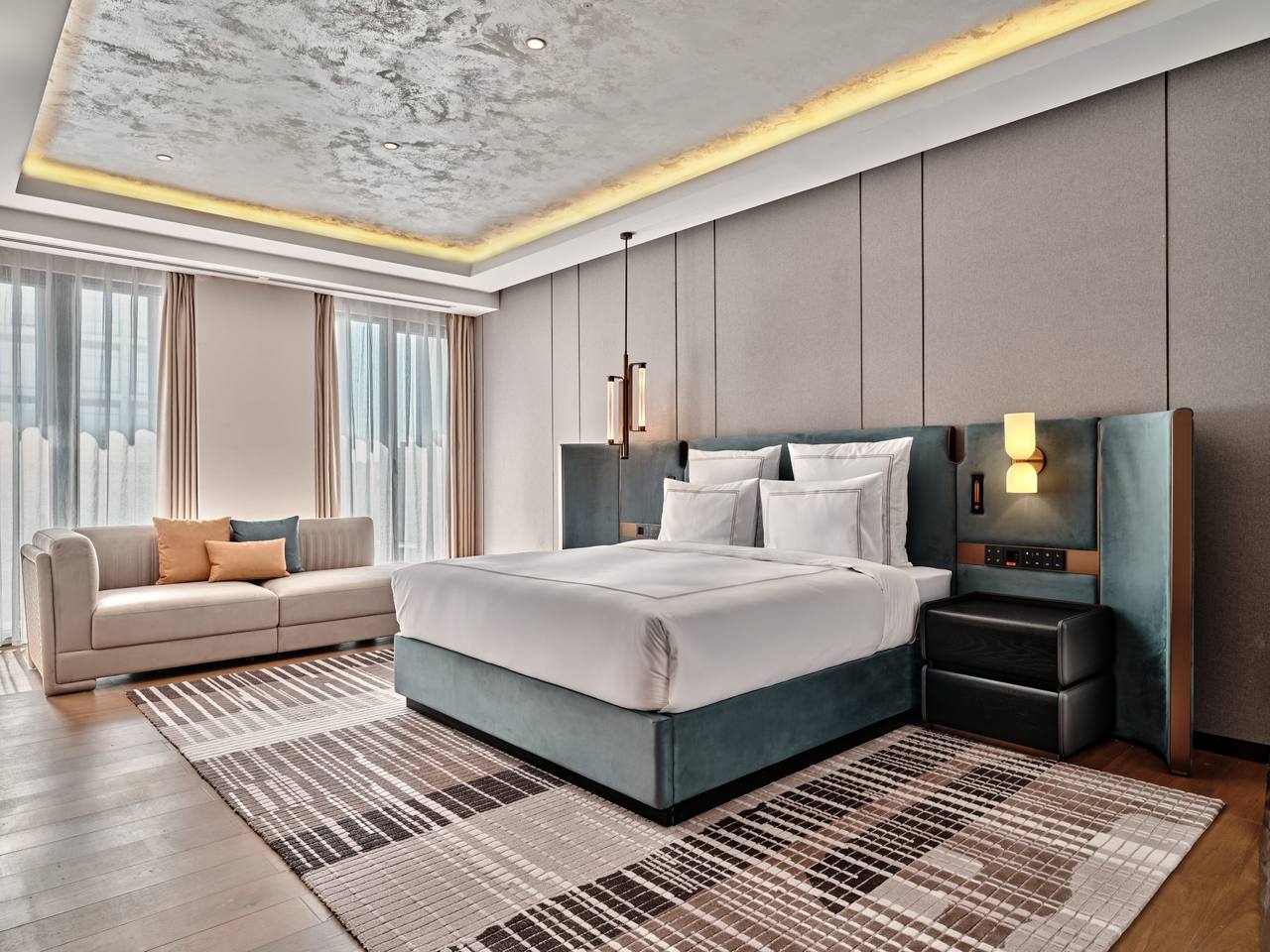 Swisshotel Tashkent bedroom