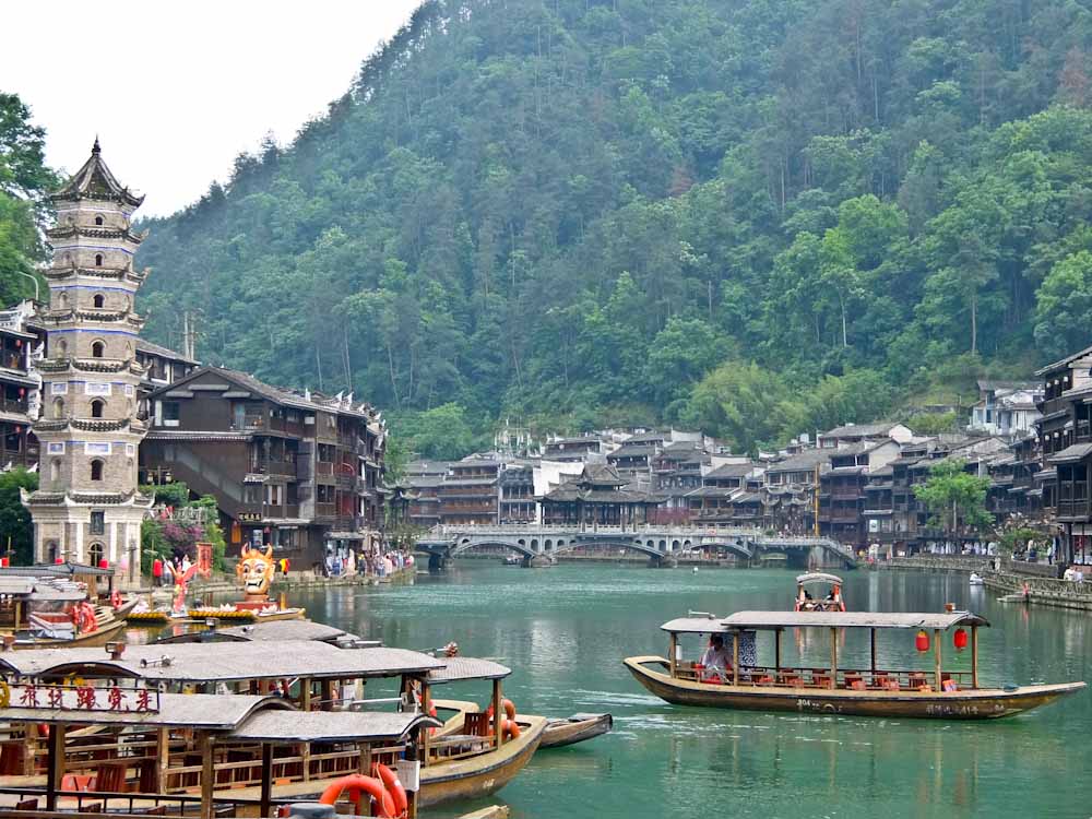 Pagoda and Bridge
