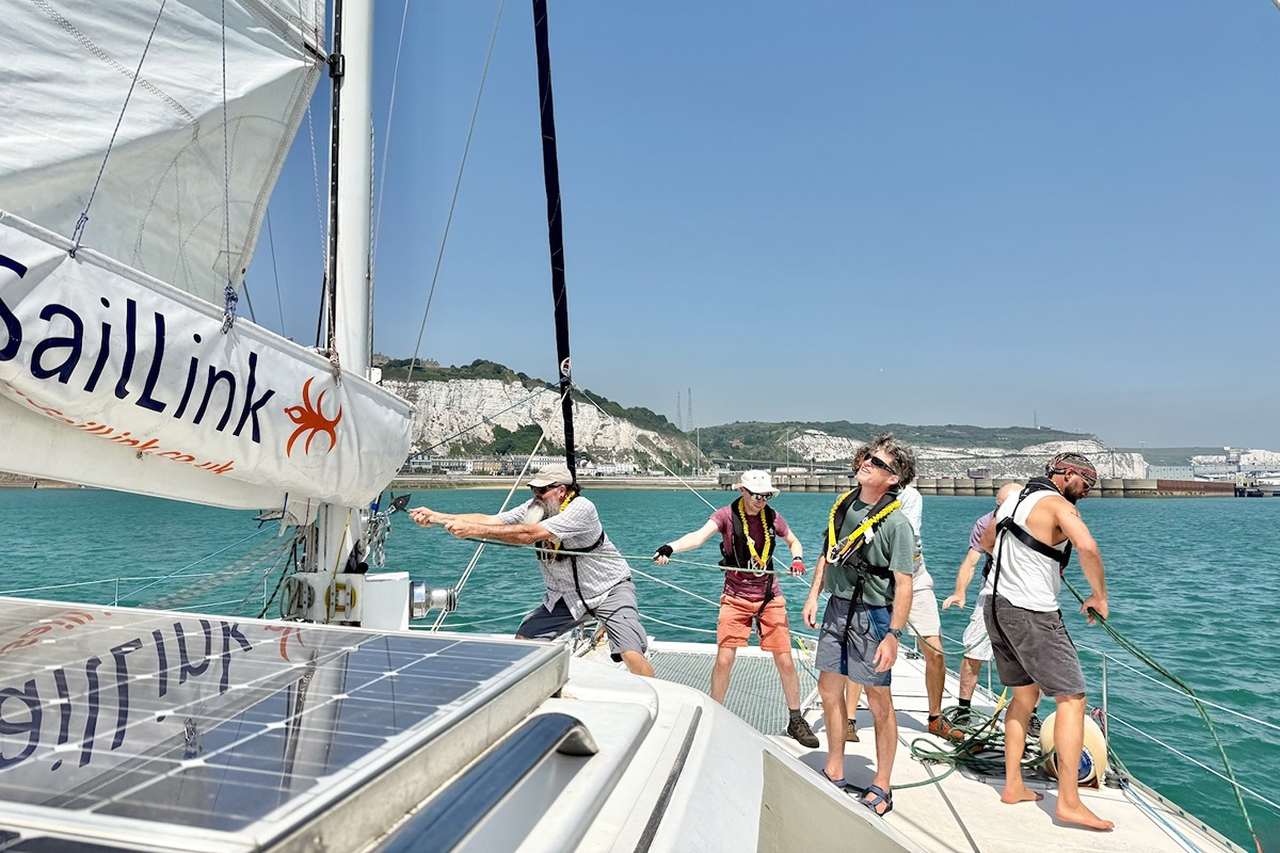 Sailing Across the English Channel from Dover to Boulogne sur Mer with SailLink