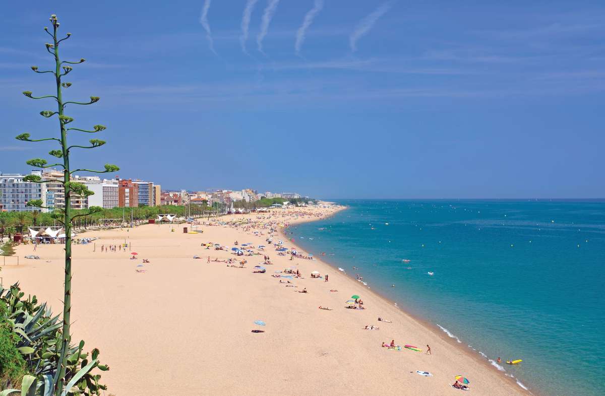 Pineda, Spain, Hotel Stella, beach