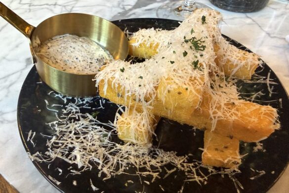 Polenta Polenta chips at NYnLON