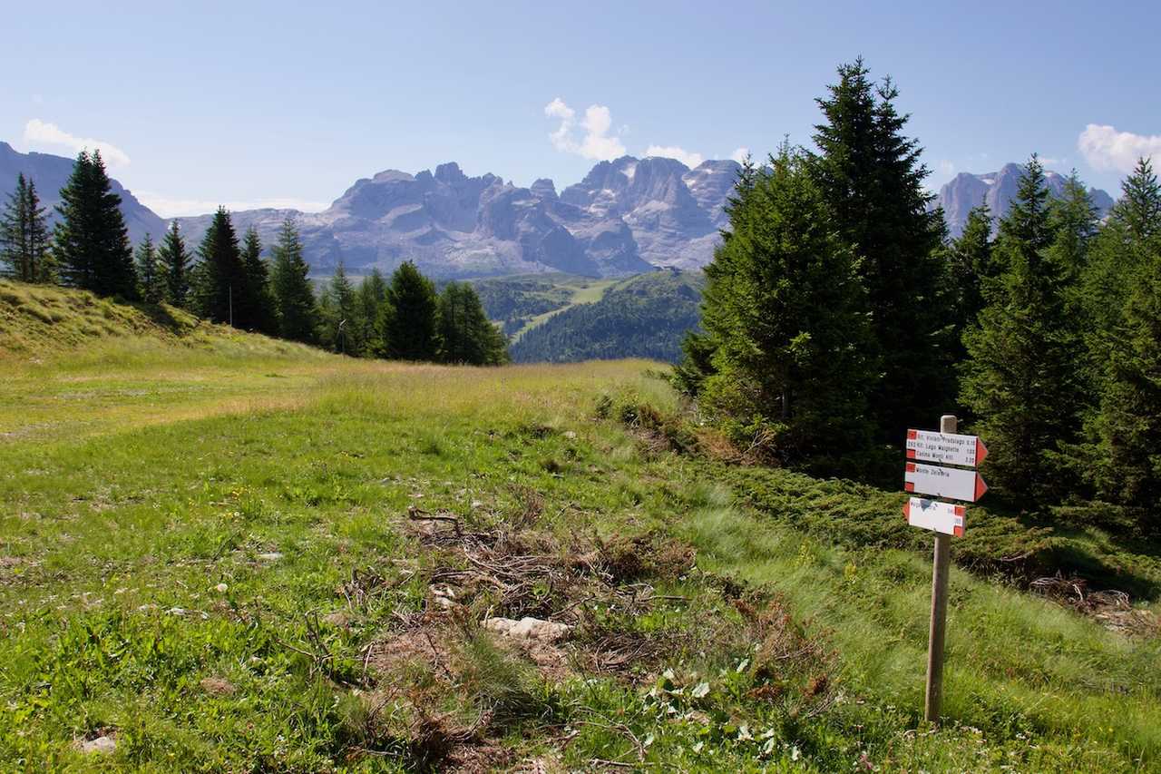 Pradalago in Madonna di Campiglio, Italy