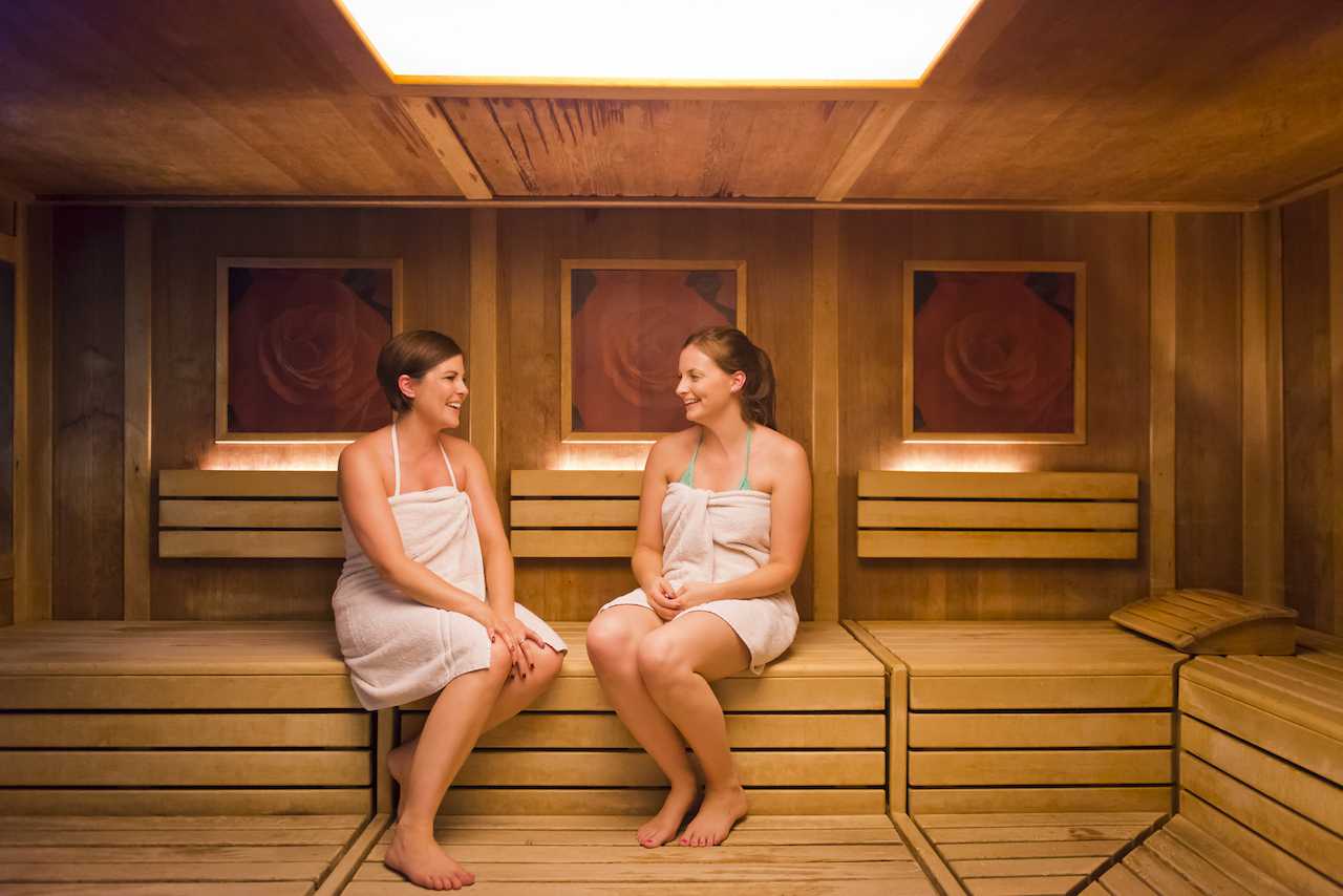 Ragdale Hall sauna