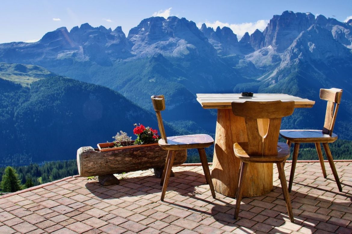 Rifugio Cinque Laghi in Madonna di Campiglio in Italy