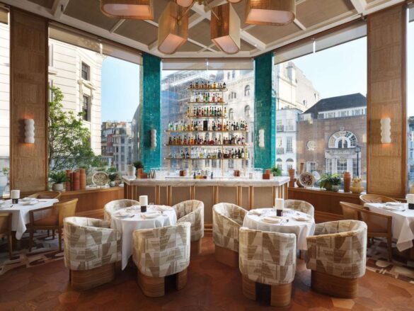 Riviera restaurant, St James, London bar