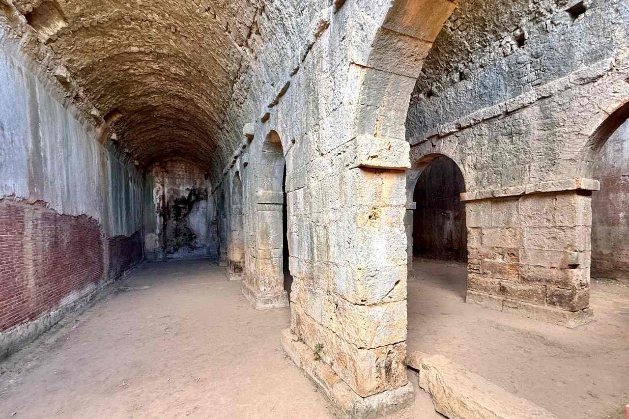 Roman Cistern at Aptera in Crete