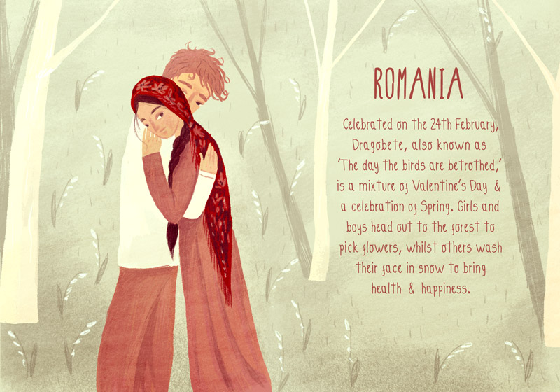 تقاليد عيد الحب من جميع أنحاء العالم: رومانيا