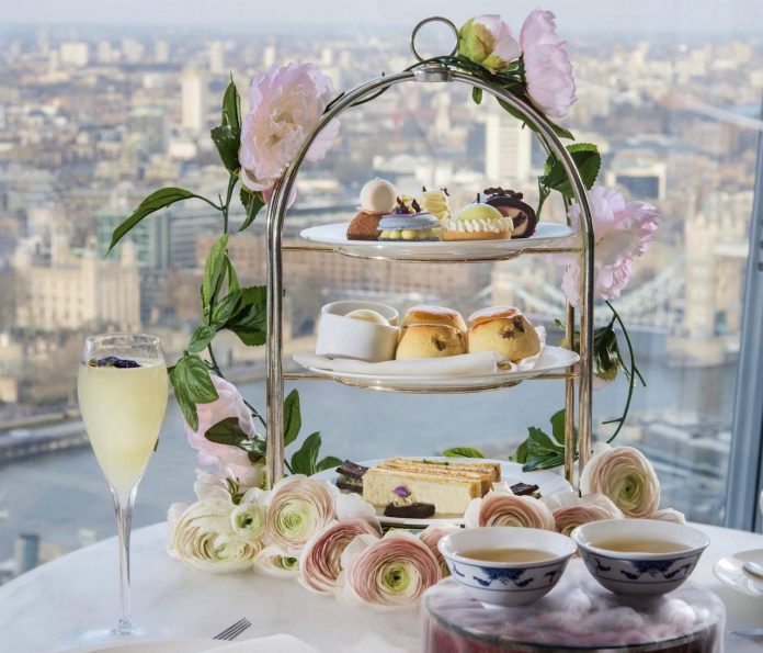 Royal Botanical Afternoon Tea at Shangri-La Hotel, At The Shard, London Royal Botanical Afternoon Tea at Shangri-La Hotel, At The Shard, London