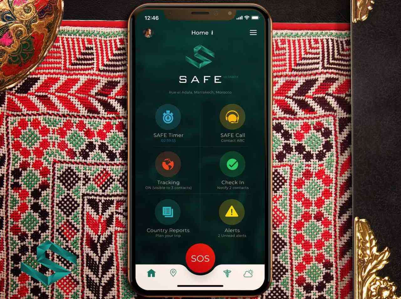 SAFE App interface