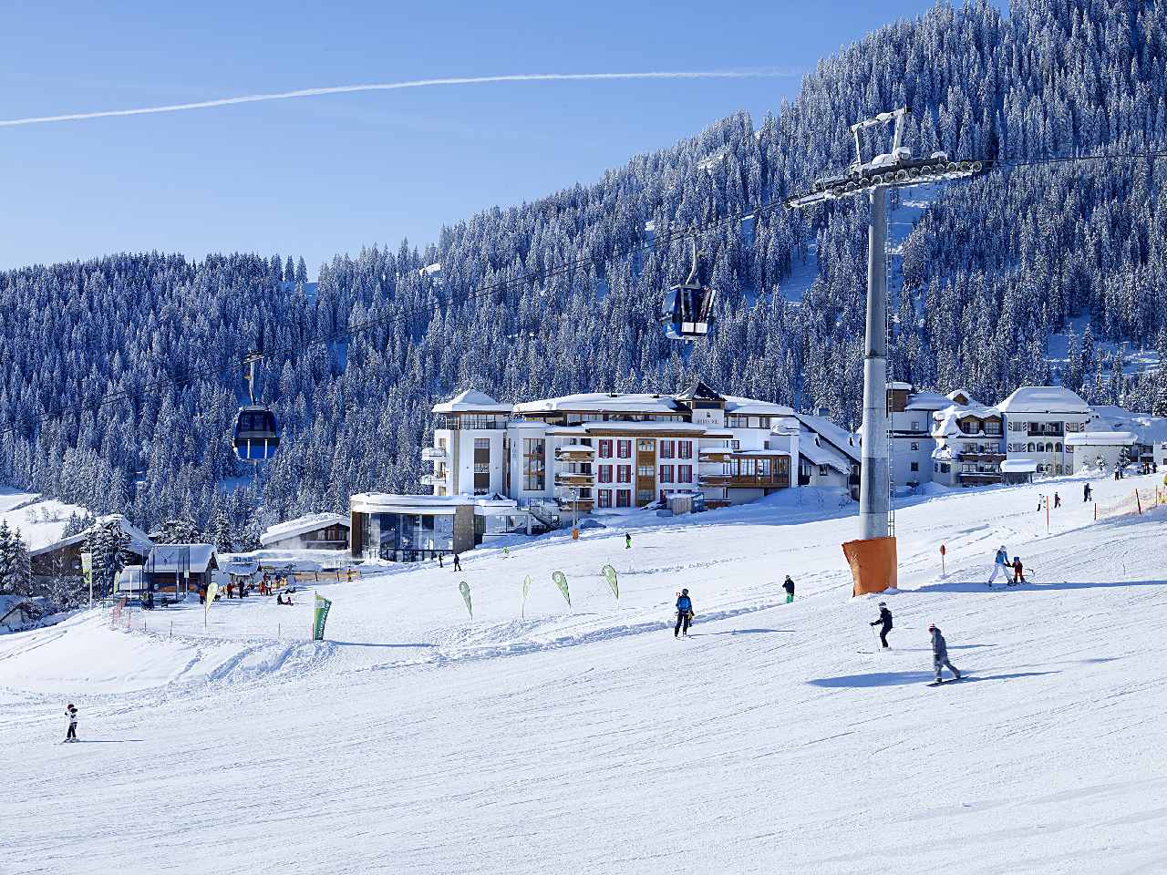 Schlosshotel (and ski resort) Fiss, Tyrol, Austrian Alps